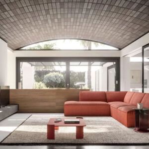 Soluzioni serie SLH con divano centro stanza design